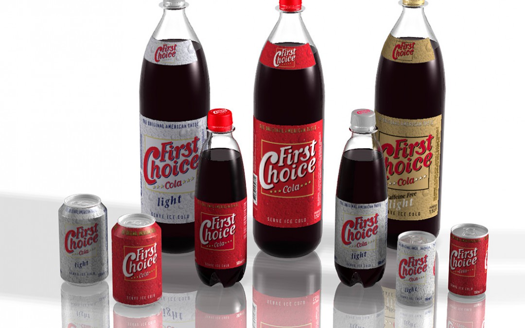 Collage First Choice Cola
