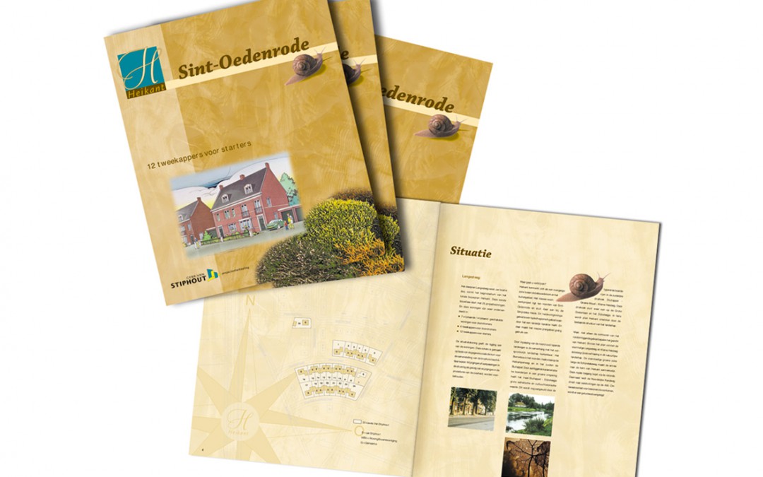 Brochure bouwplan Heikant